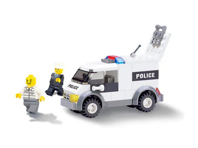 Police Patrol Car 开智 KAZI/高博乐 GBL KY6732