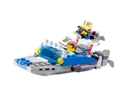 Aqua police boat