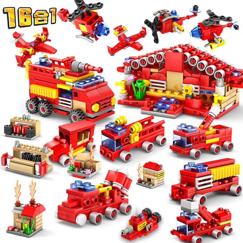 Urban fire: Fire Command 16 开智 KAZI/高博乐 GBL KY80511