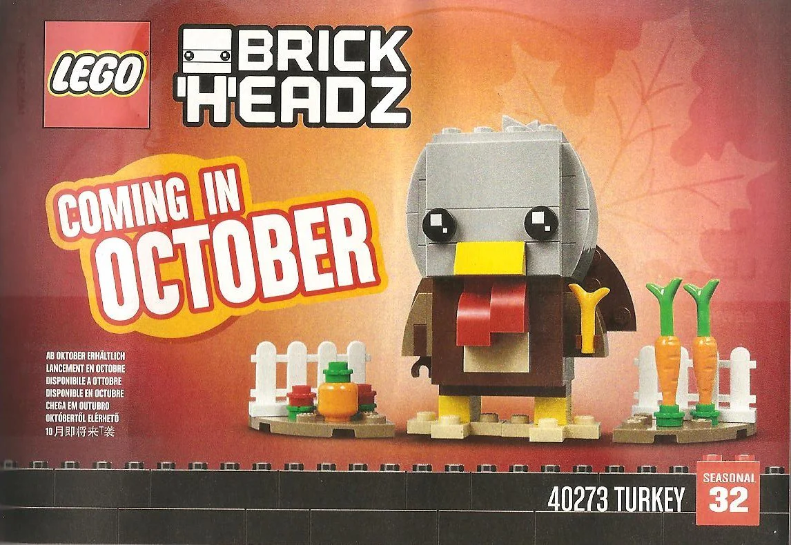 Thanksgiving Turkey 乐高 LEGO 40273 image 1