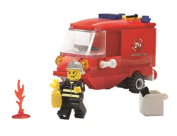 Fire: light fire truck