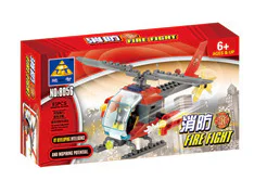Fire: rescue helicopters 开智 KAZI/高博乐 GBL KY8056 image 1