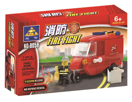 Fire: light fire truck KAZI/GBL KY8058 image 1