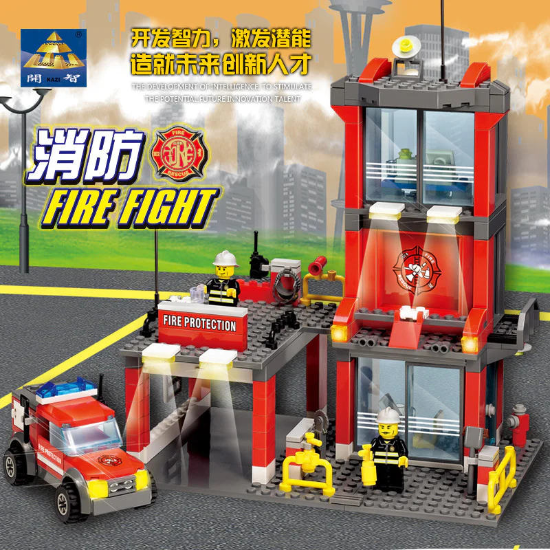 Fire: Fire Department 开智 KAZI/高博乐 GBL KY8052 image 2