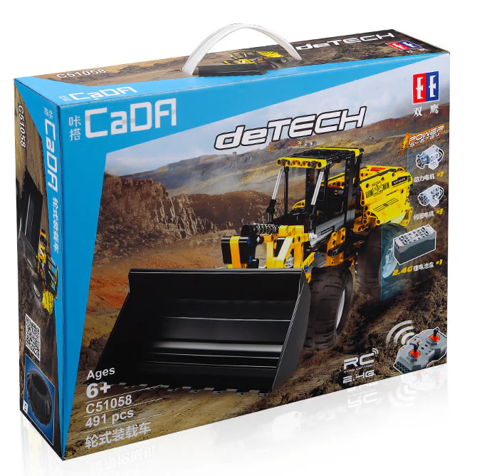 Wheel loader 咔搭 CaDA/双鹰 DoubleE C51058 image 10