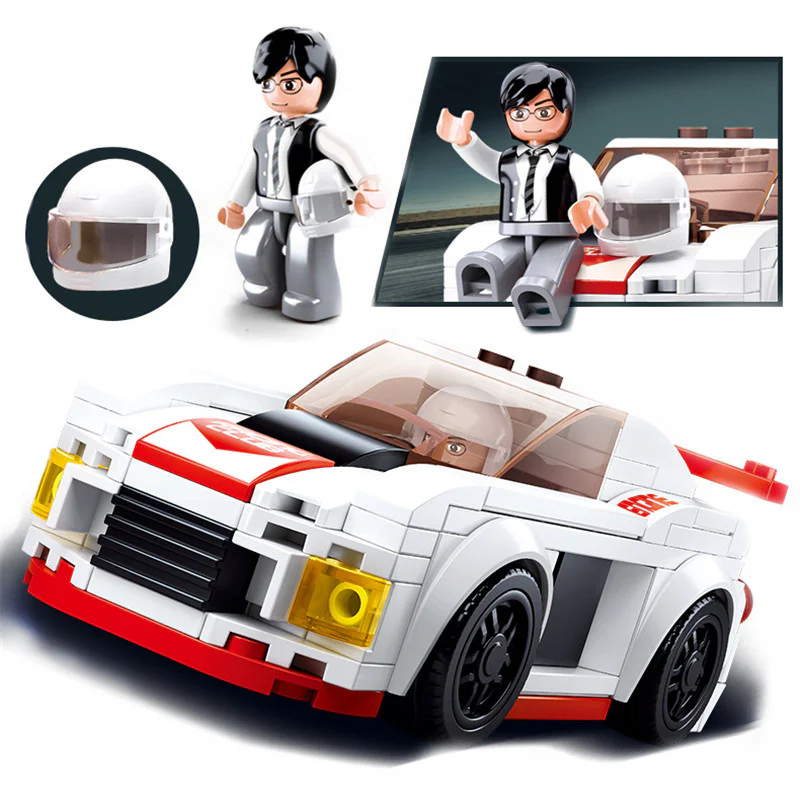 Automobile Club: Knight of Black and White 小鲁班 Sluban M38-B0633C