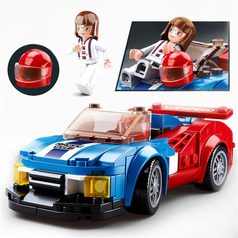 Automobile Club: Rapid Flash 小鲁班 Sluban M38-B0633E