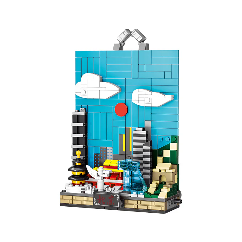 City microfilm: Beijing in the morning 潘洛斯 PANLOSBRICK 656001