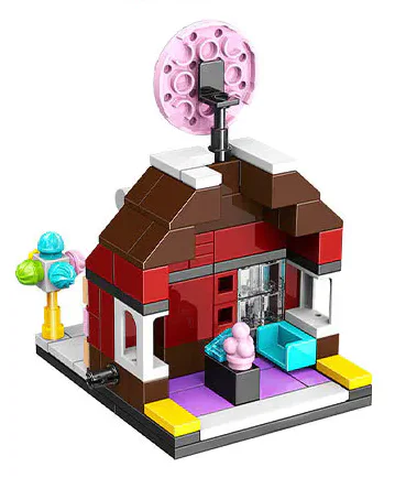 City Street View: Candy Shop 潘洛斯 PANLOSBRICK 657002 image 2