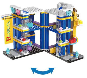 City Street View: Toy Shop 潘洛斯 PANLOSBRICK 657018 image 2