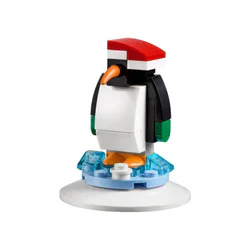 Festival: Christmas penguin decorations