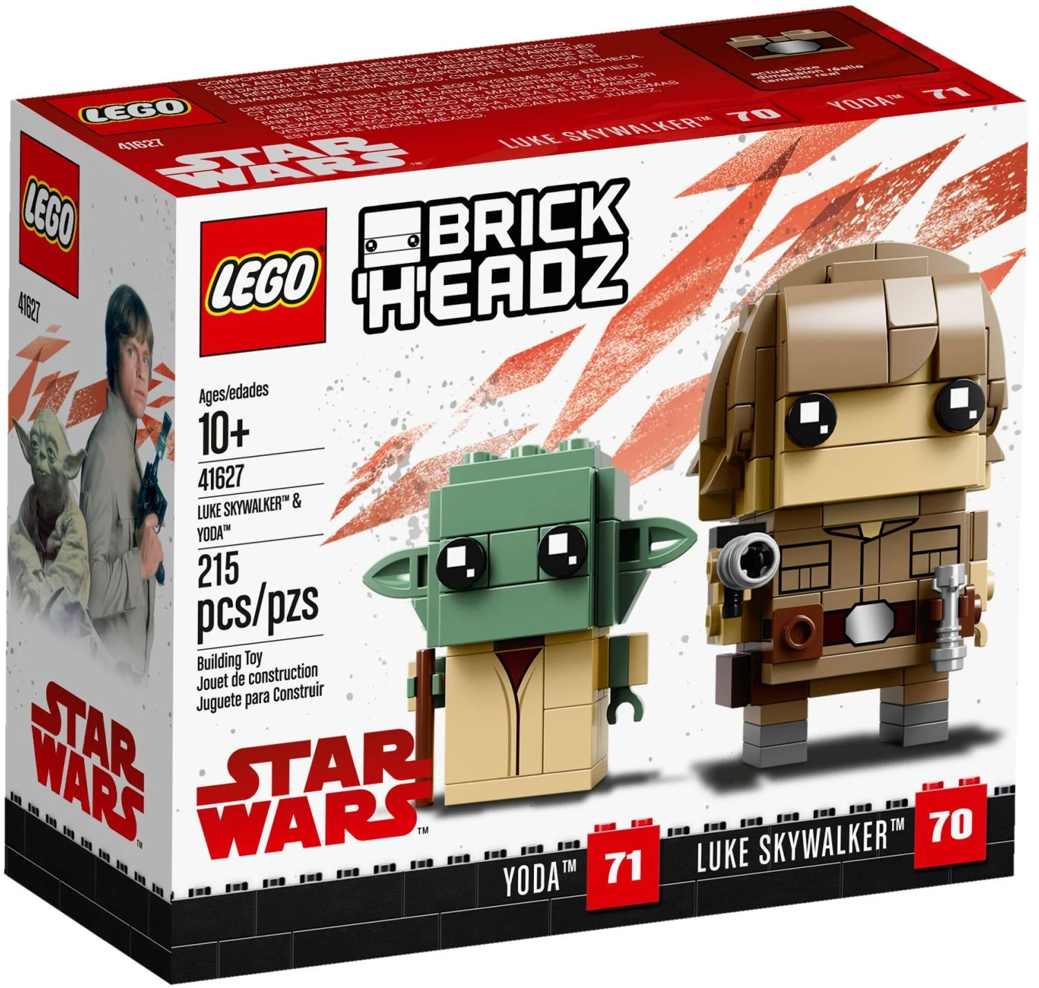 Flanc: Star Wars: Luke and Yoda 乐高 LEGO 41627 image 1