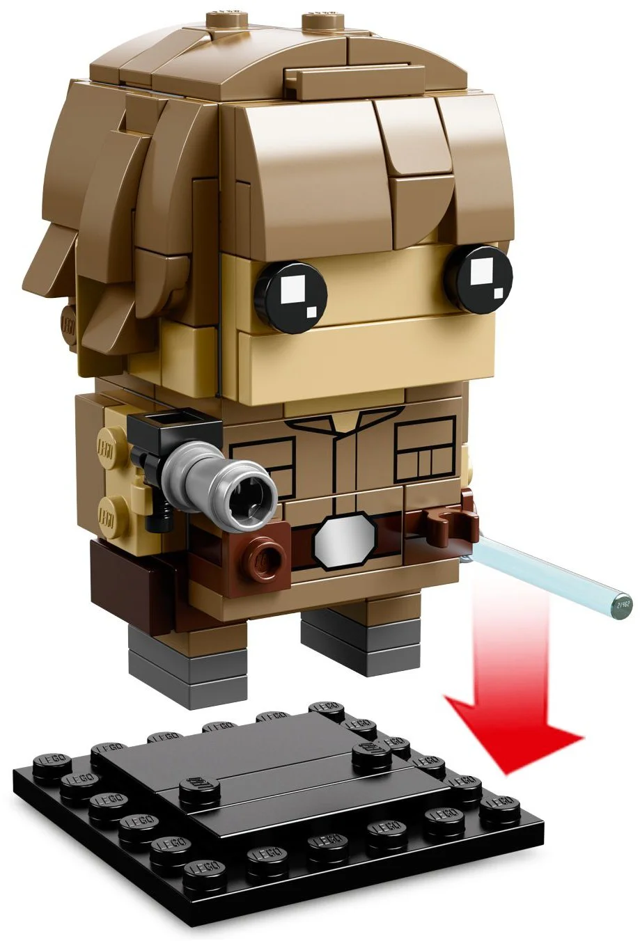 Flanc: Star Wars: Luke and Yoda 乐高 LEGO 41627 image 3