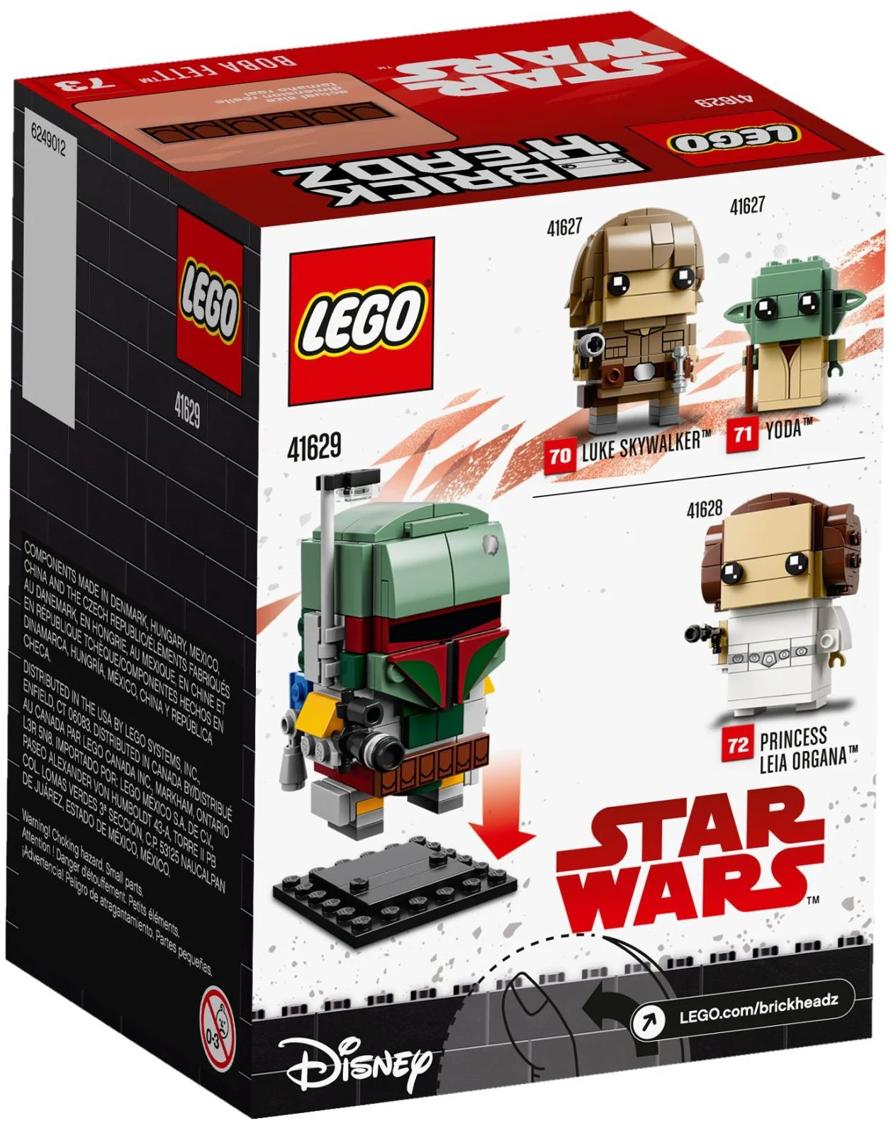 Square Head: Star Wars: Bob Fett 乐高 LEGO 41629 image 3