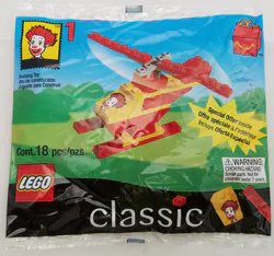 McDonald's gift: helicopter
