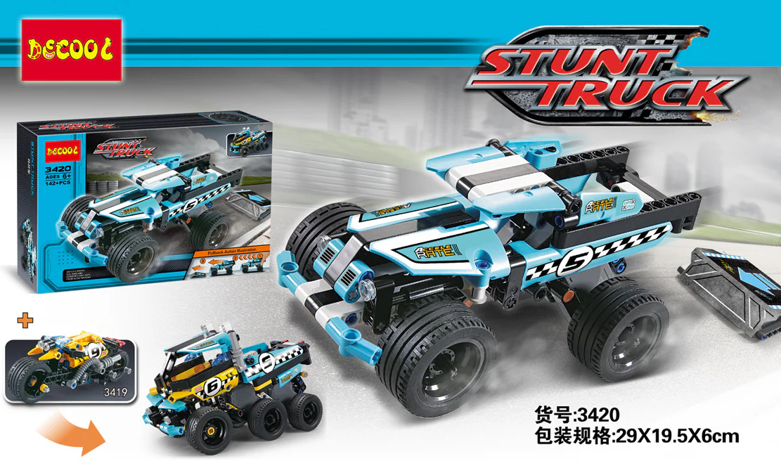 Stunt Car Truck 乐高 LEGO 42059 image 2