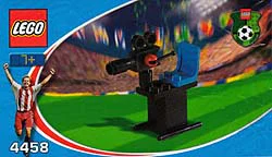 Sports: football: television cameras