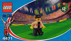 Sports: Football: Coca-Cola's Golden Hidden Player 乐高 LEGO 4471