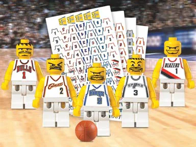 SPORTS: BASKETBALL: NBA BASKETBALL TEAM 乐高 LEGO 10121