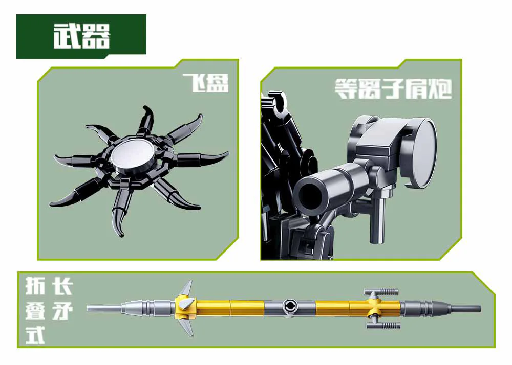 Orthodox Iron Blood Fighter: Iron Blood Fighter 小鲁班 Sluban M38-B0720A image 5