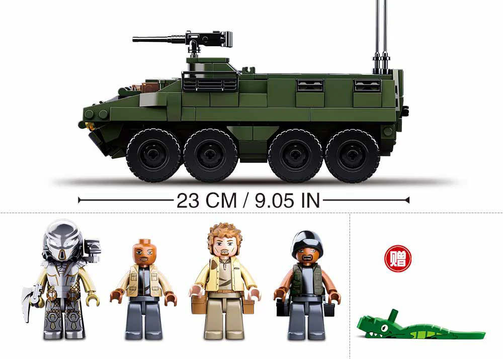 Orthodox Iron Blood Fighter: Iron Blood Fighter Armoured Vehicle 小鲁班 Sluban M38-B0719B image 4