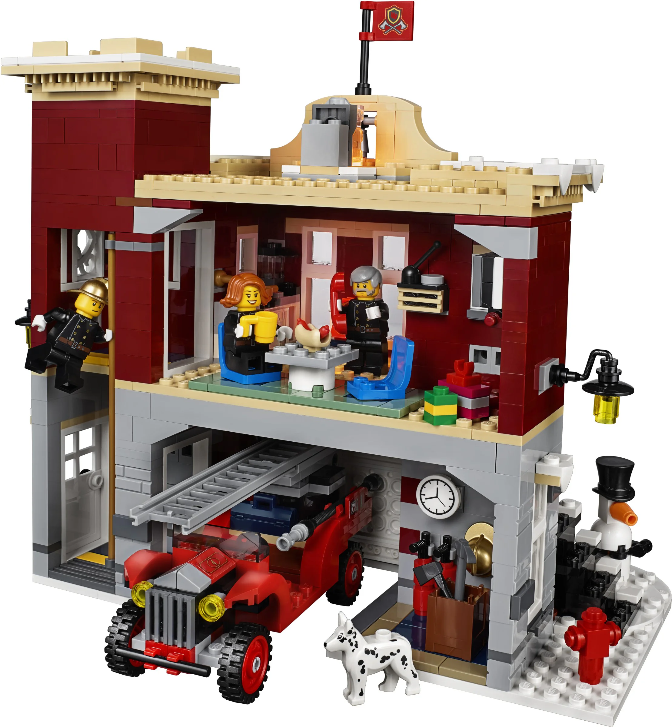 Winter Village Fire Station 11041 image 1
