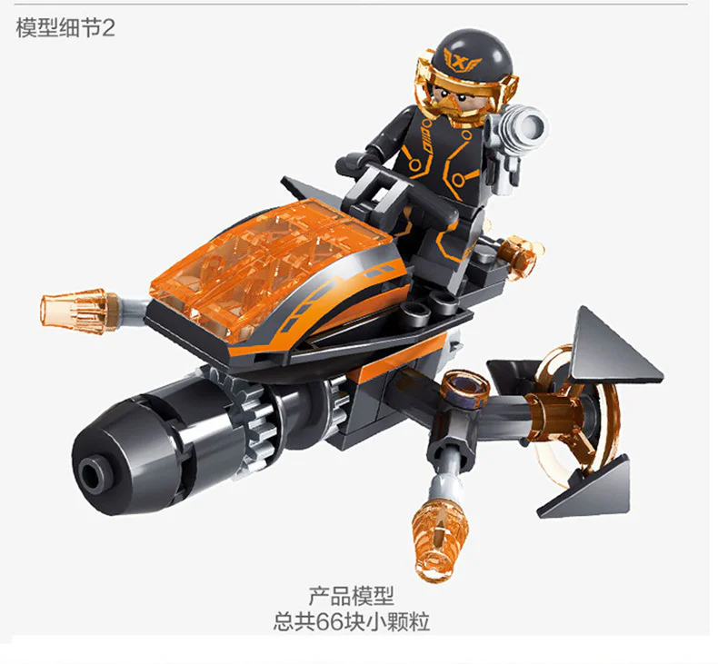 Future police: equipment: 8 开智 KAZI/高博乐 GBL KY6601-4 image 38