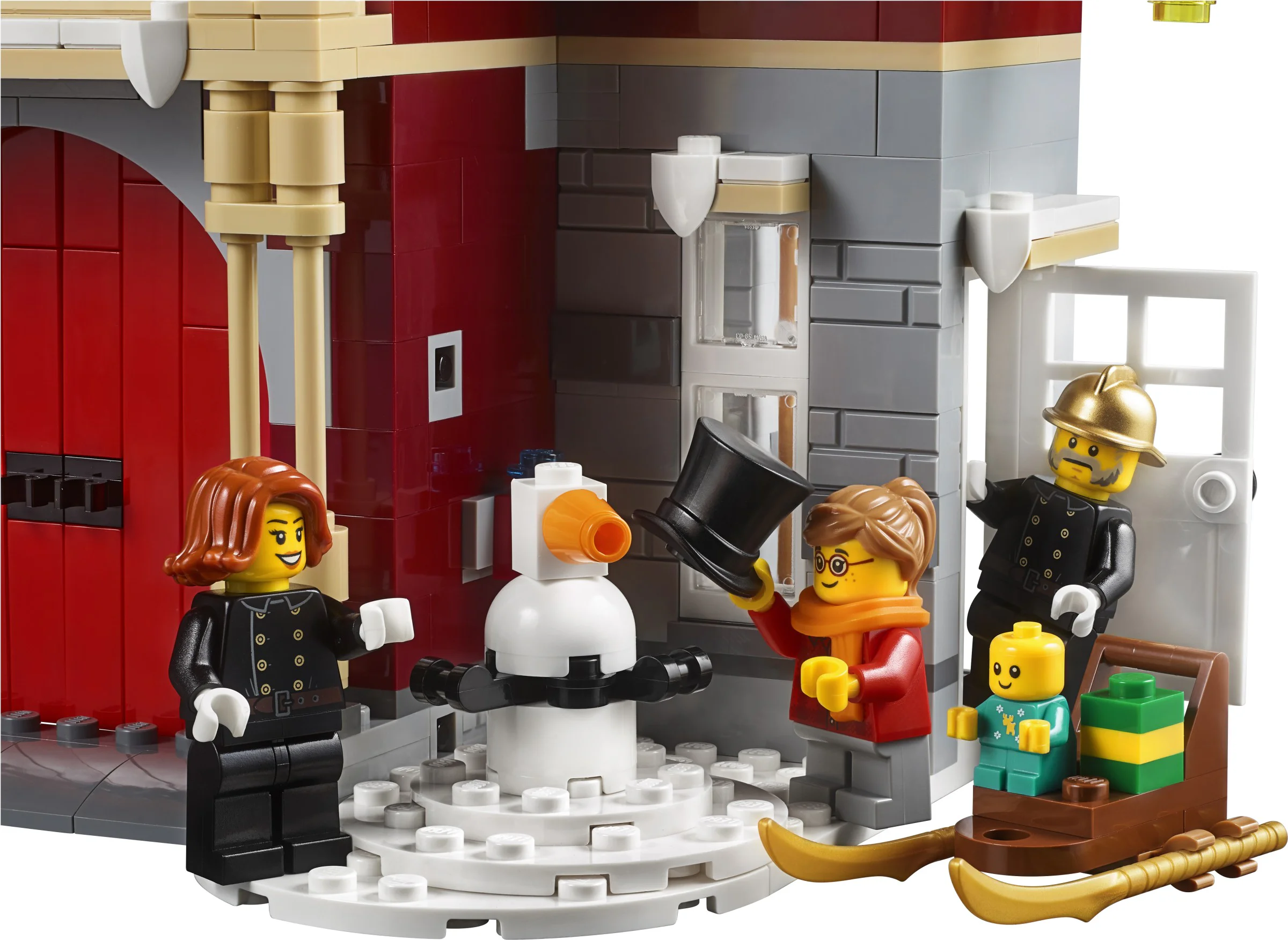 Winter Village Fire Station 11041 image 7