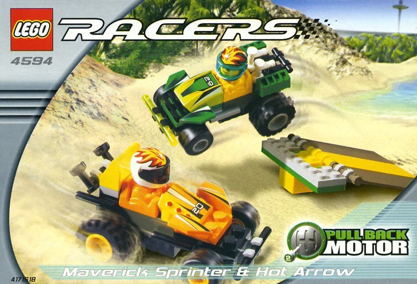 Runaways and heat arrows 乐高 LEGO 4594 image 1