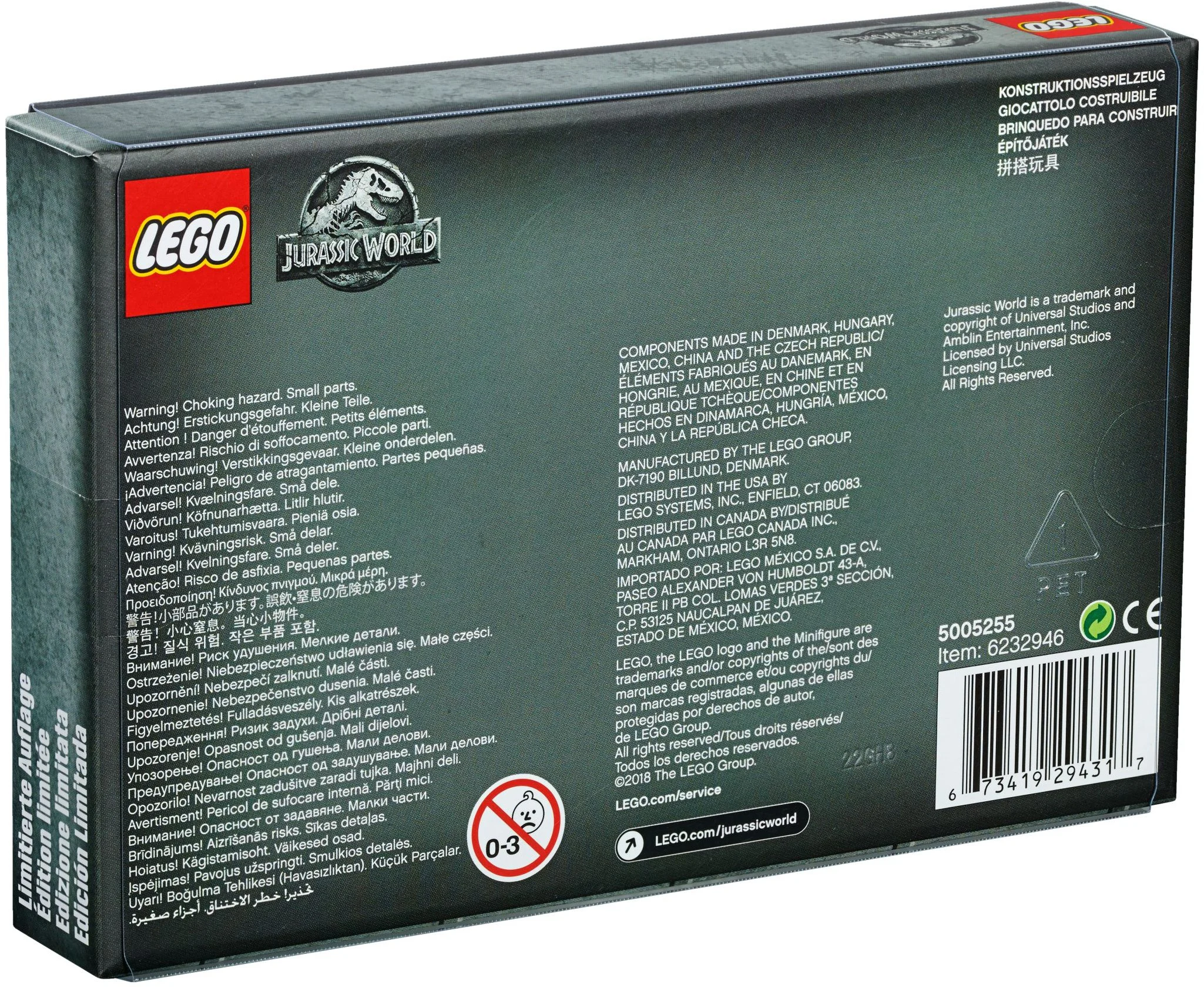 Jurassic World Partnership 乐高 LEGO 5005255 image 3