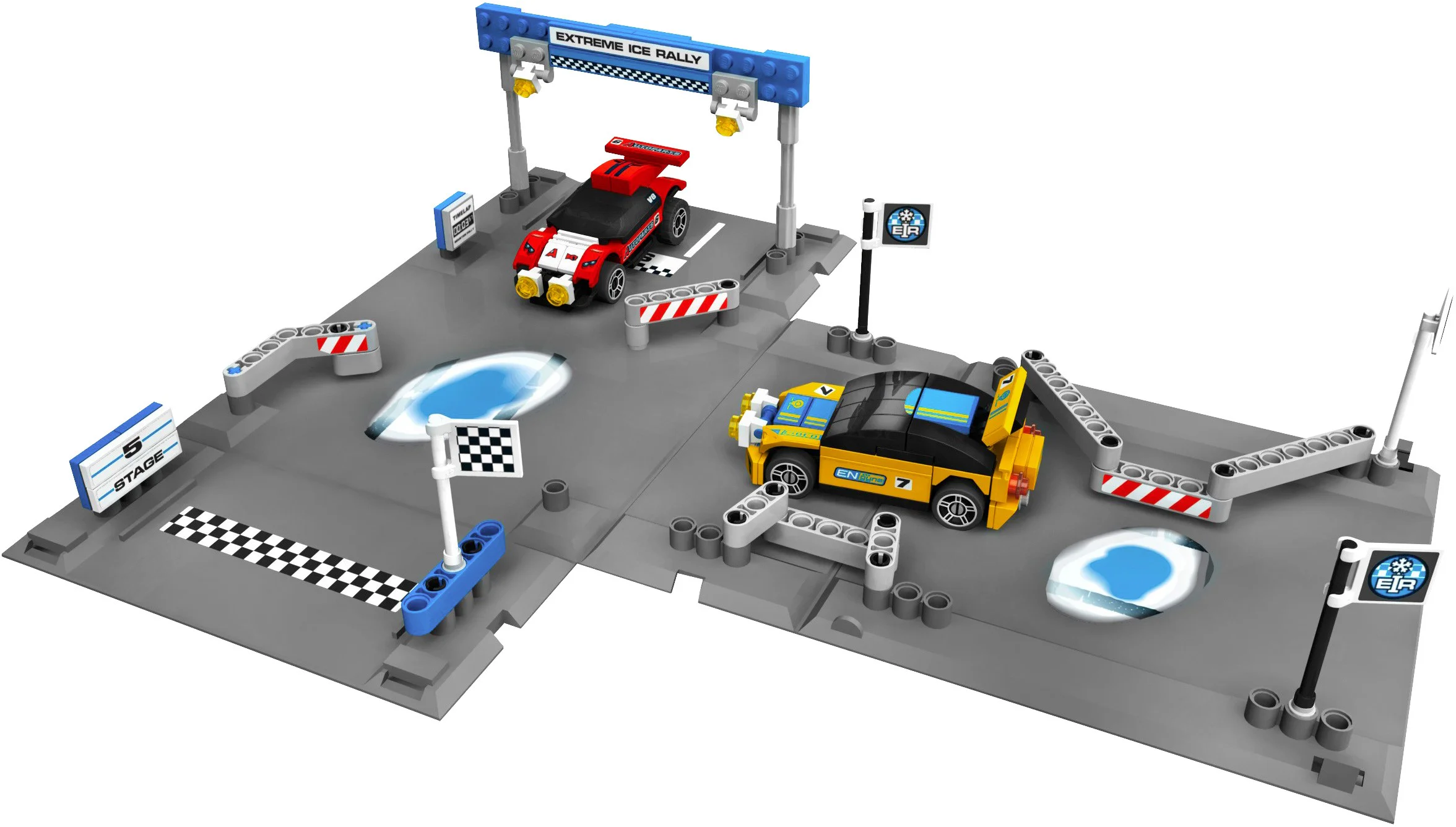 Turbos: Ice pull races 乐高 LEGO 8124