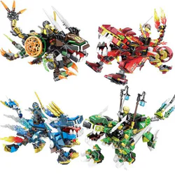 The Divine Series: Four Sections of the Divine Beast, the Flaming Blast, the Sword Blast, the Wind Beast