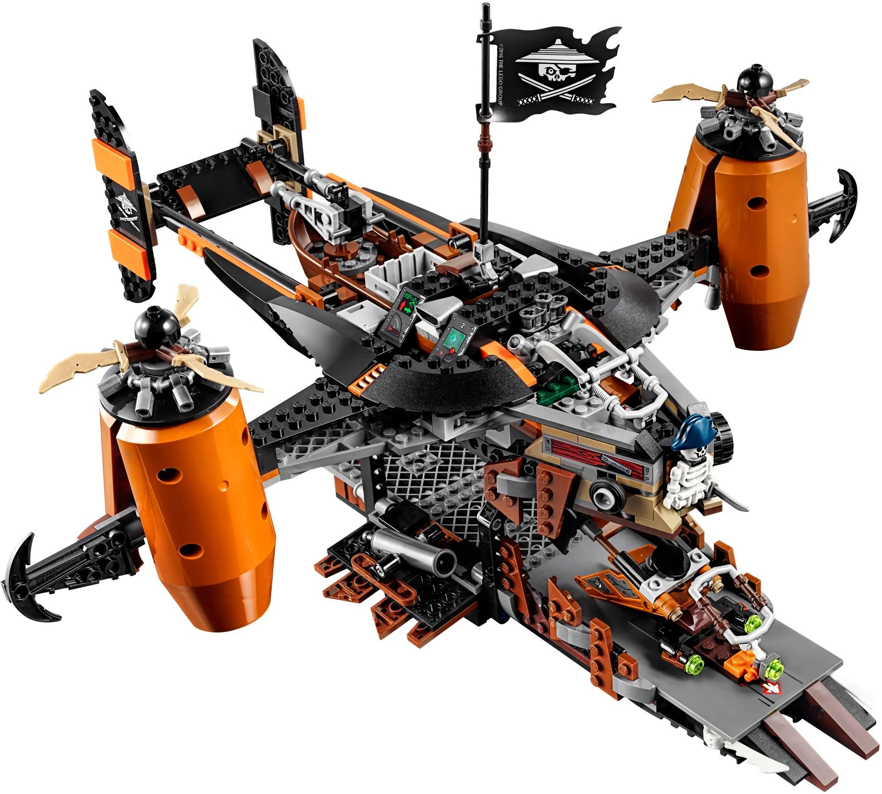 Flying Pirate Fortress: Calamity Bastion No. 10462 image 7