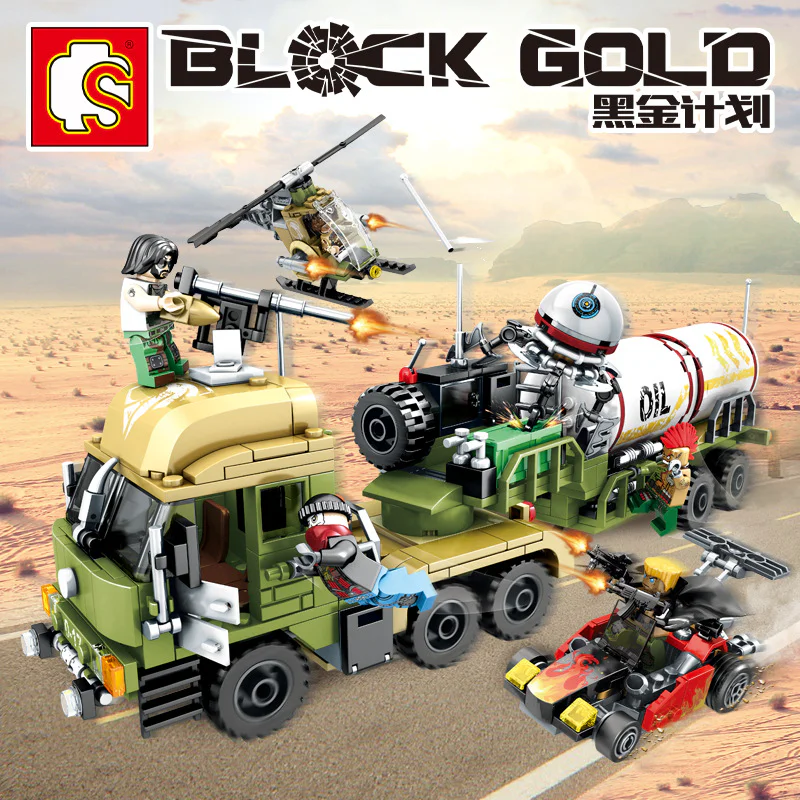 Black gold programme: heavy truck for crude oil transport 森宝 SEMBO 11713 image 1