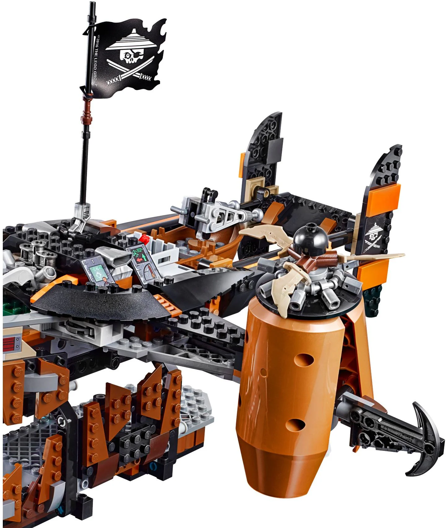 Flying Pirate Fortress: Calamity Bastion No. 10462 image 9