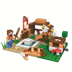 My world: small scenes, chicken houses