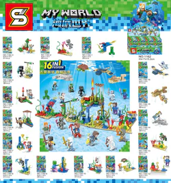 my world: the seafloor world 16in1