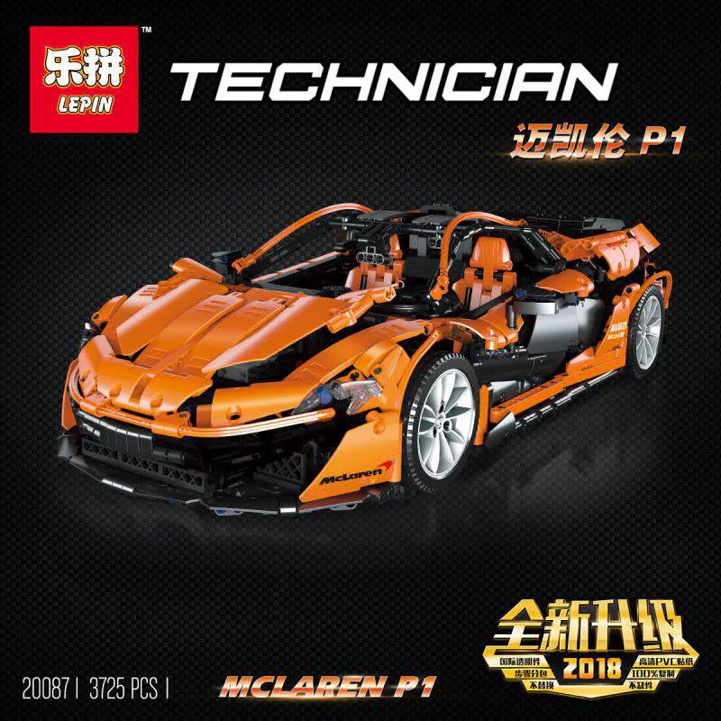 McLaren P1 hypercar 1:8 悦创 HAPPYBUILD/信宇科技 XQ1001-A image 1
