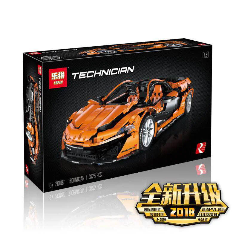McLaren P1 hypercar 1:8 悦创 HAPPYBUILD/信宇科技 XQ1001-A image 9