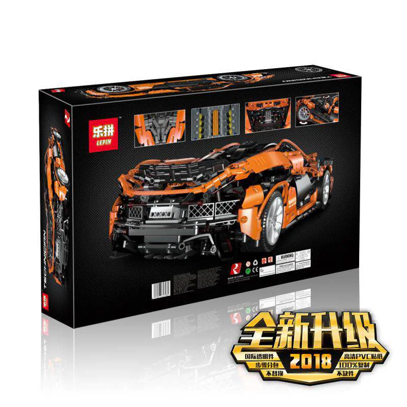 McLaren P1 hypercar 1:8 悦创 HAPPYBUILD/信宇科技 XQ1001-A image 16