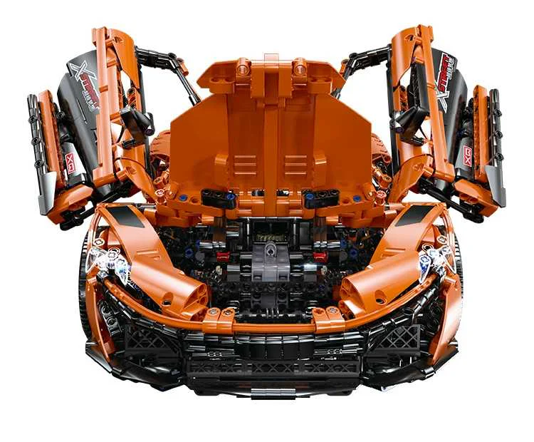 McLaren P1 hypercar 1:8 悦创 HAPPYBUILD/信宇科技 XQ1001-A image 97