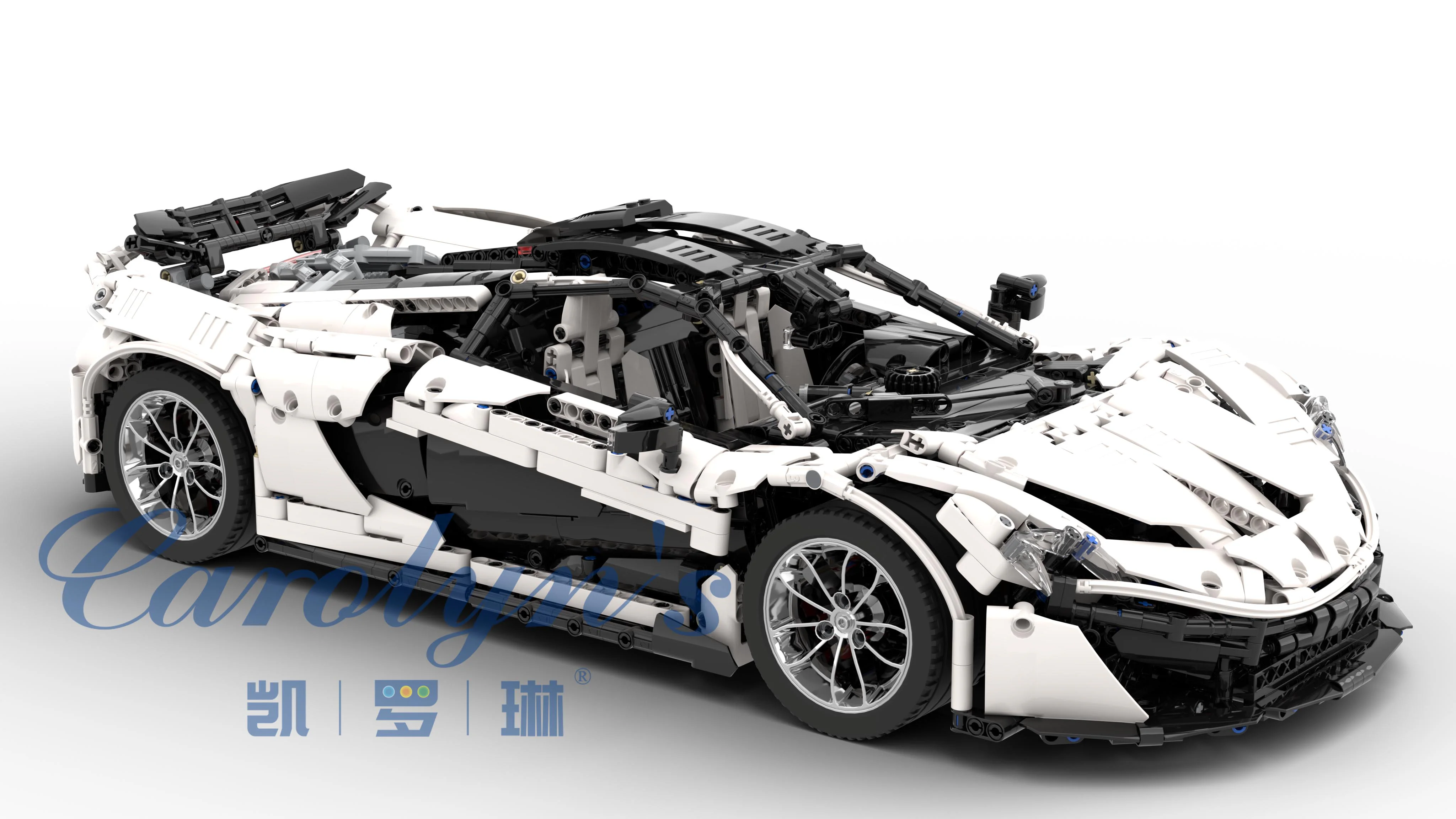 McLaren P1 hypercar 1:8 悦创 HAPPYBUILD/信宇科技 XQ1001-A image 101