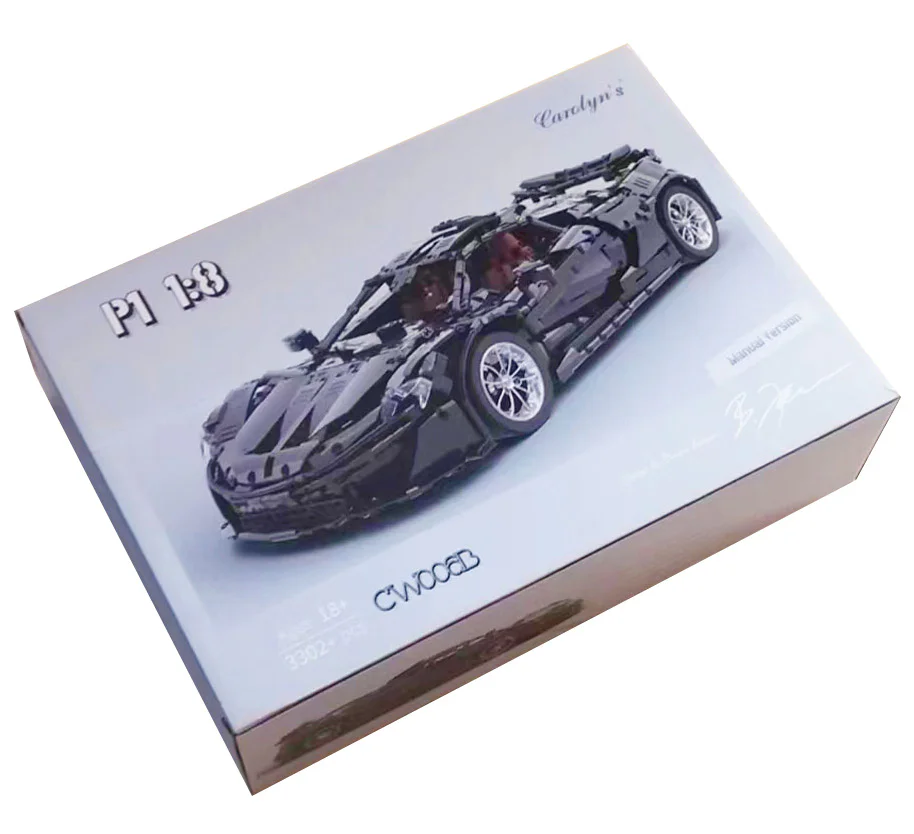 McLaren P1 hypercar 1:8 悦创 HAPPYBUILD/信宇科技 XQ1001-A image 104