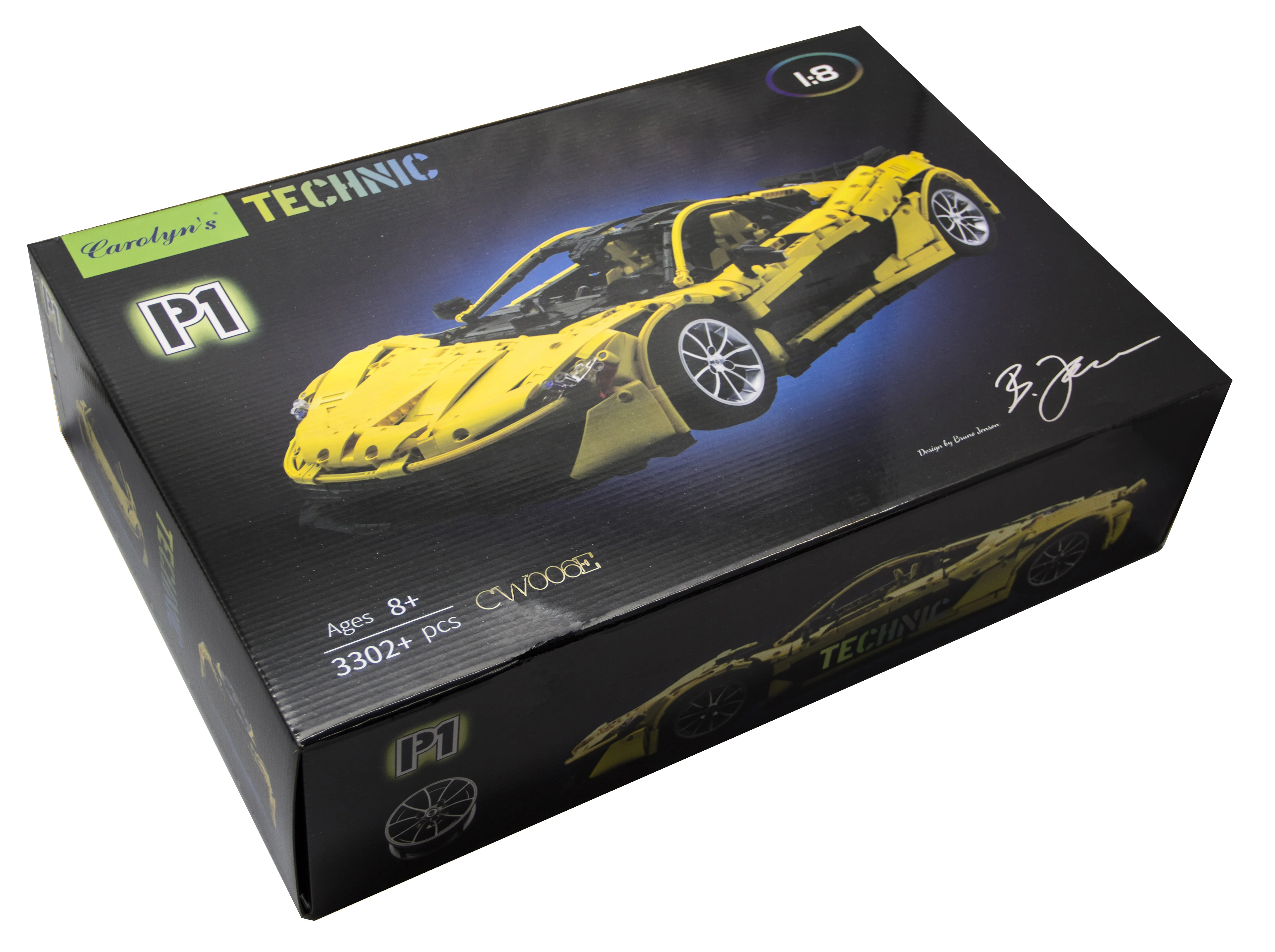 McLaren P1 hypercar 1:8 悦创 HAPPYBUILD/信宇科技 XQ1001-A image 105