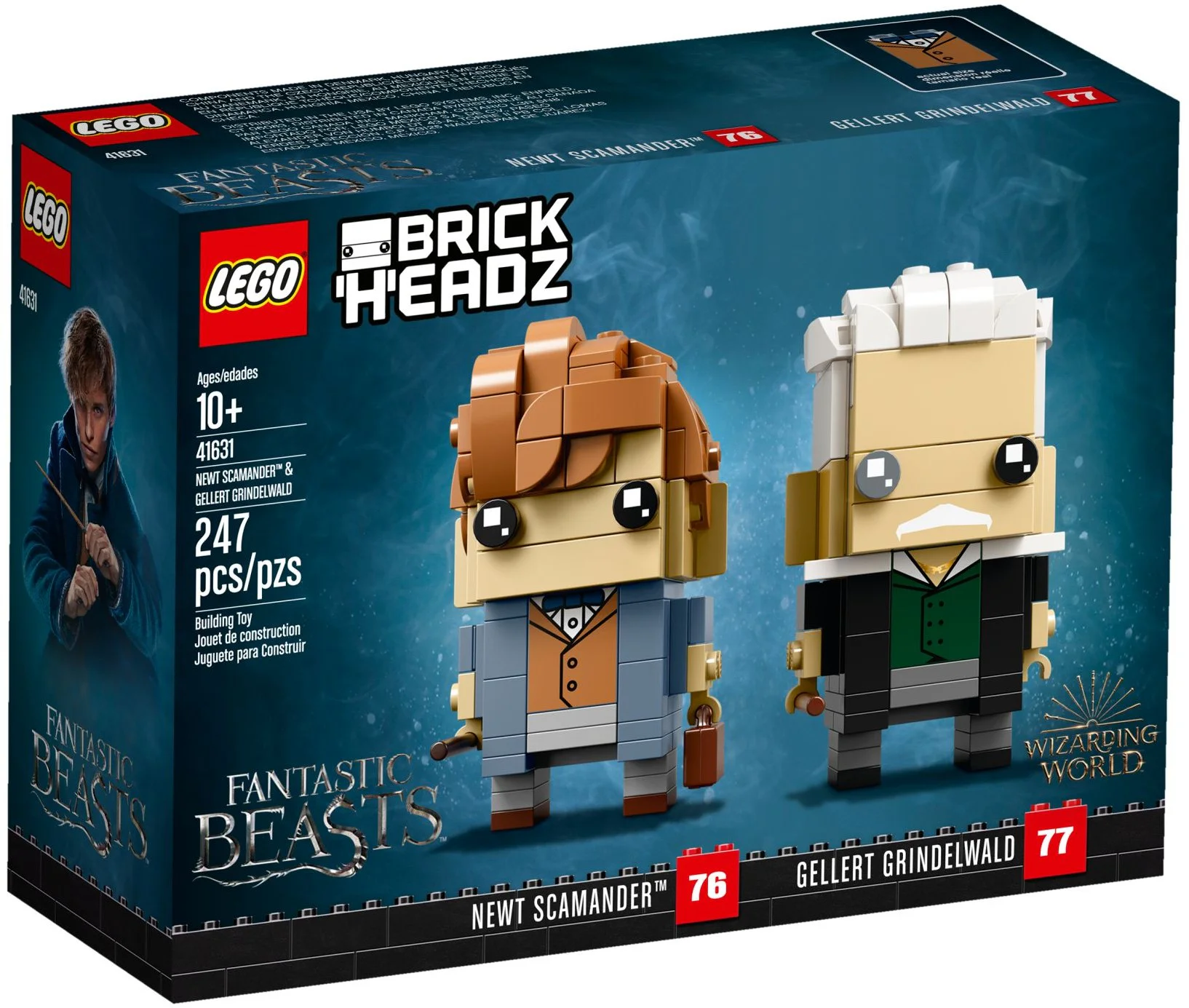 Square Head: The Magic World: Newt Scamand & Gellert Greendow 乐高 LEGO 41631 image 1