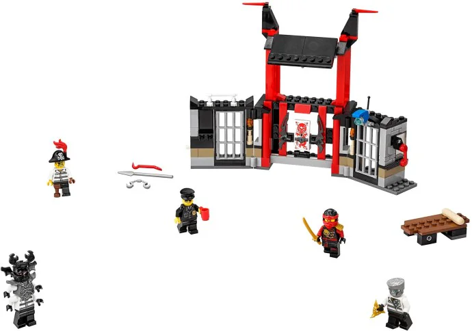 Ninja Prison Chaos Fight 乐高 LEGO 70591