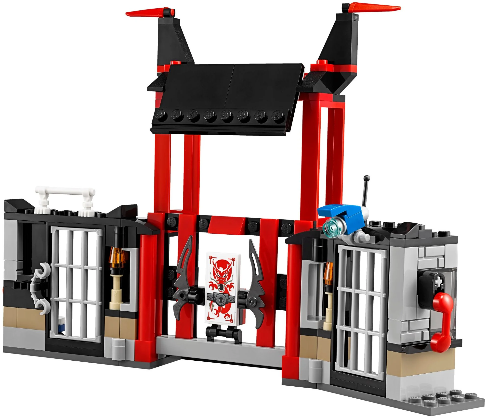 Ninja Prison Chaos Fight 乐高 LEGO 70591 image 2