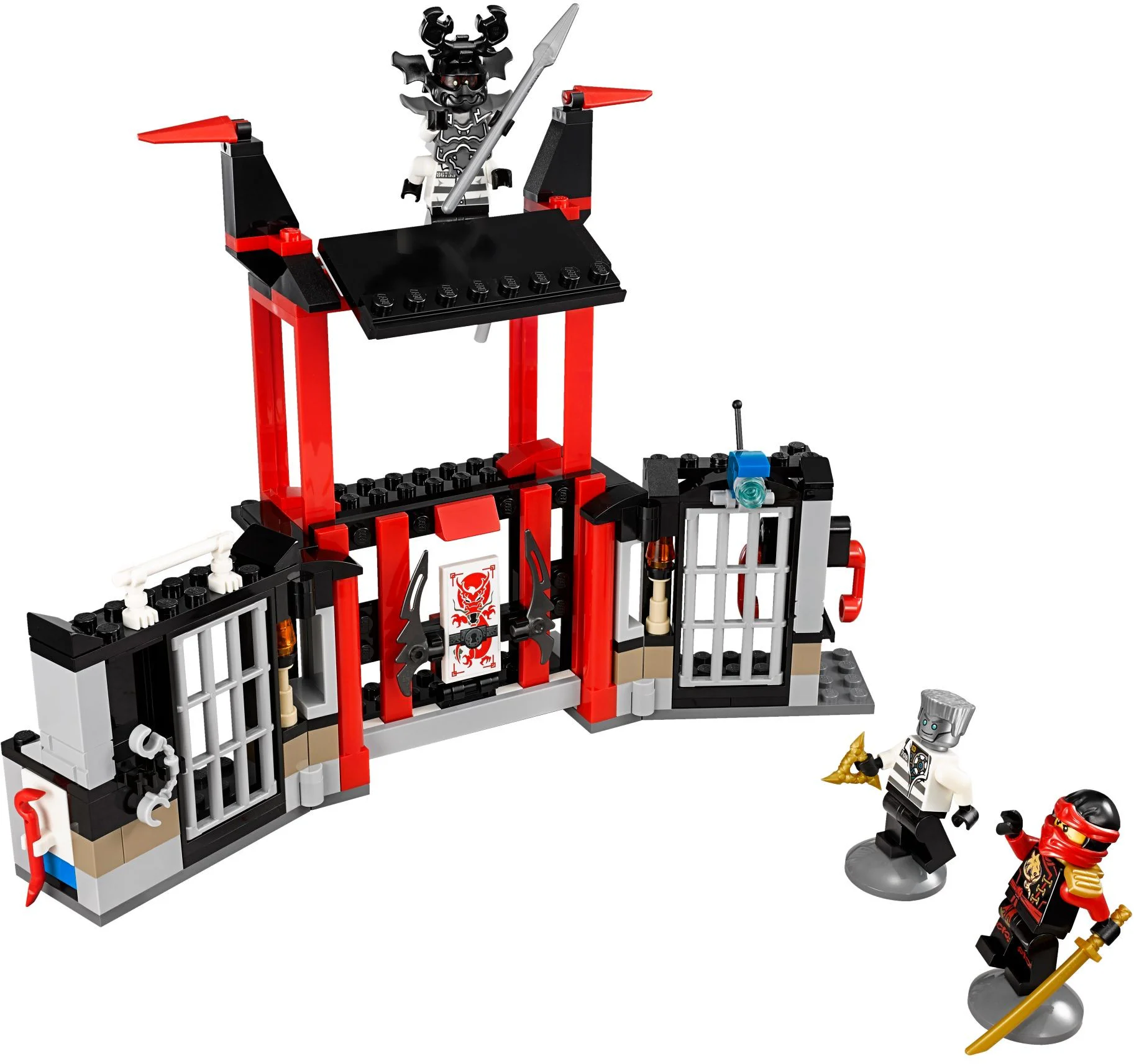 Ninja Prison Chaos Fight 乐高 LEGO 70591 image 3