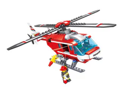 Fire police: fire rescue helicopters