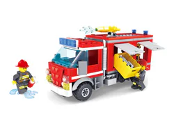 Fire police: fire trucks